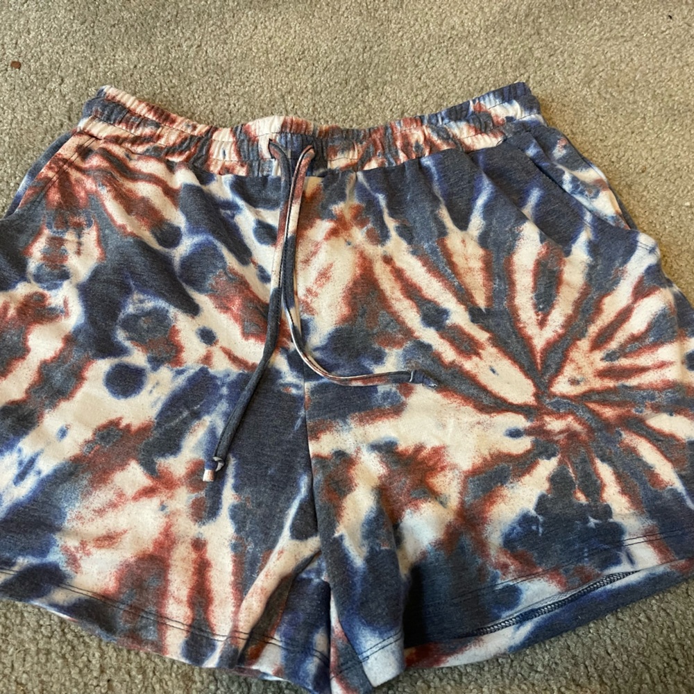 Liberty Park tie dyed shorts